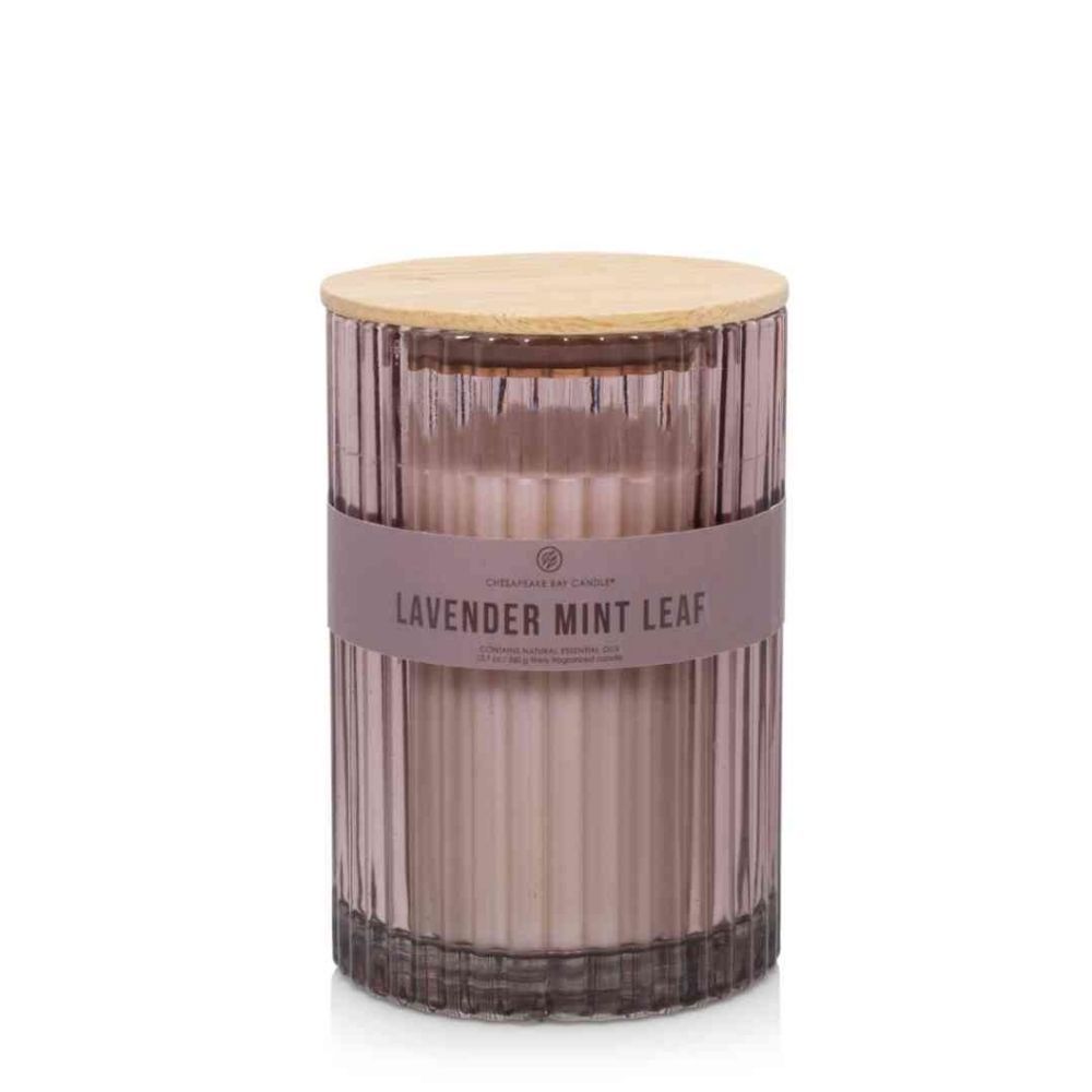 Lavender & mint candle